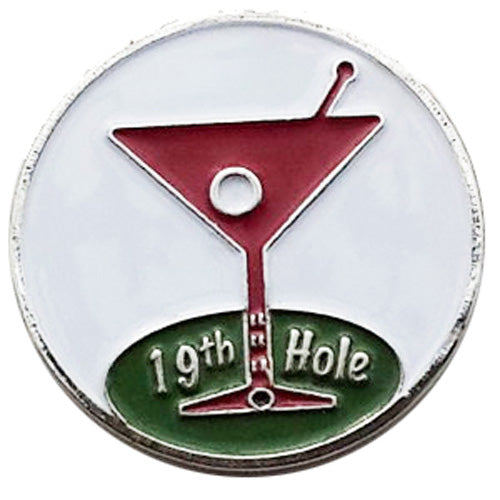 Premium Golf Ball Markers - 19th Hole
