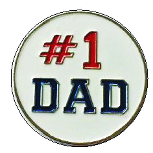 Premium Golf Ball Markers - #1 Dad