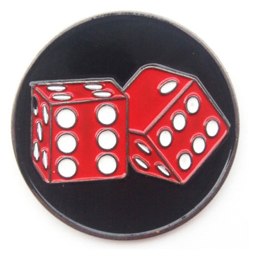 Premium Golf Ball Markers - Dice