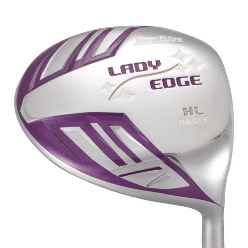 Tour Edge Lady Edge 10-Piece Ladies Package Set (Violet/White)