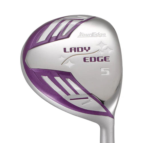 Tour Edge Lady Edge 10-Piece Ladies Package Set (Violet/White)