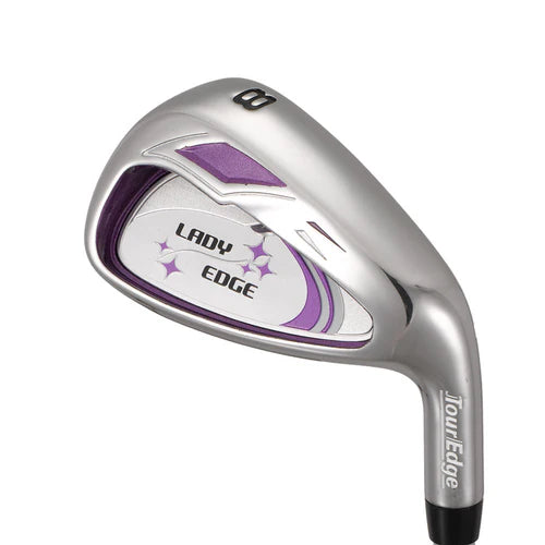 Tour Edge Lady Edge 10-Piece Ladies Package Set (Violet/White)