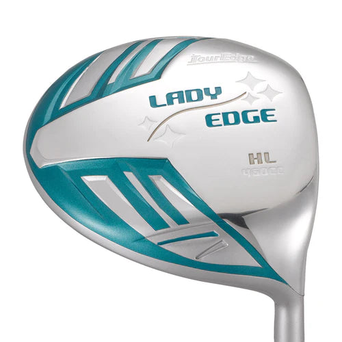Tour Edge Lady Edge 10-Piece Ladies Package Set (Turquoise/White)