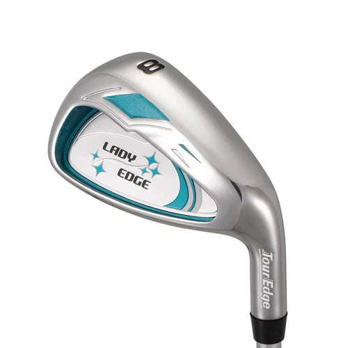 Tour Edge Lady Edge 10-Piece Ladies Package Set (Turquoise/White)
