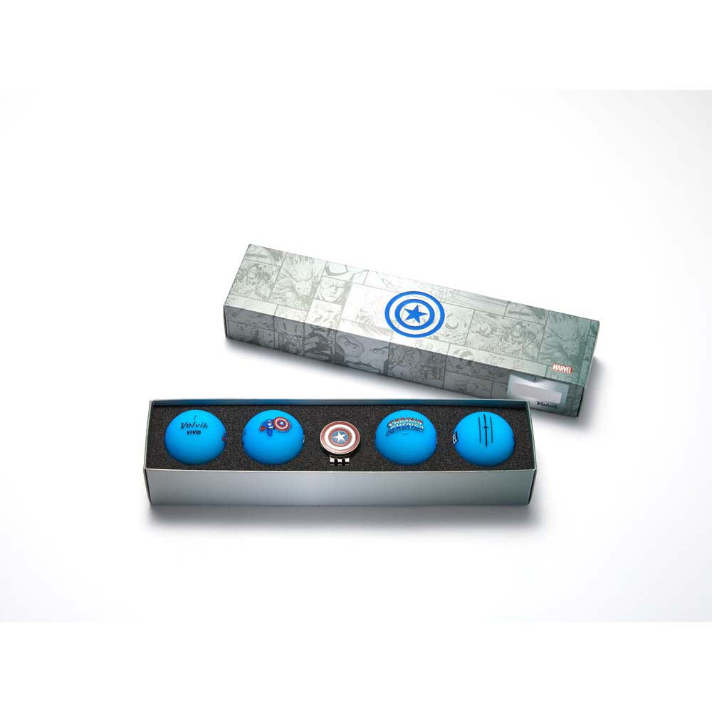 Volvik Marvel Gift Set - Captain America