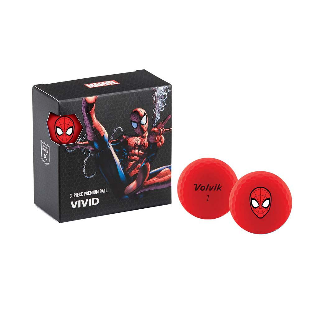 Volvik Marvel 4 Ball Set - Spiderman