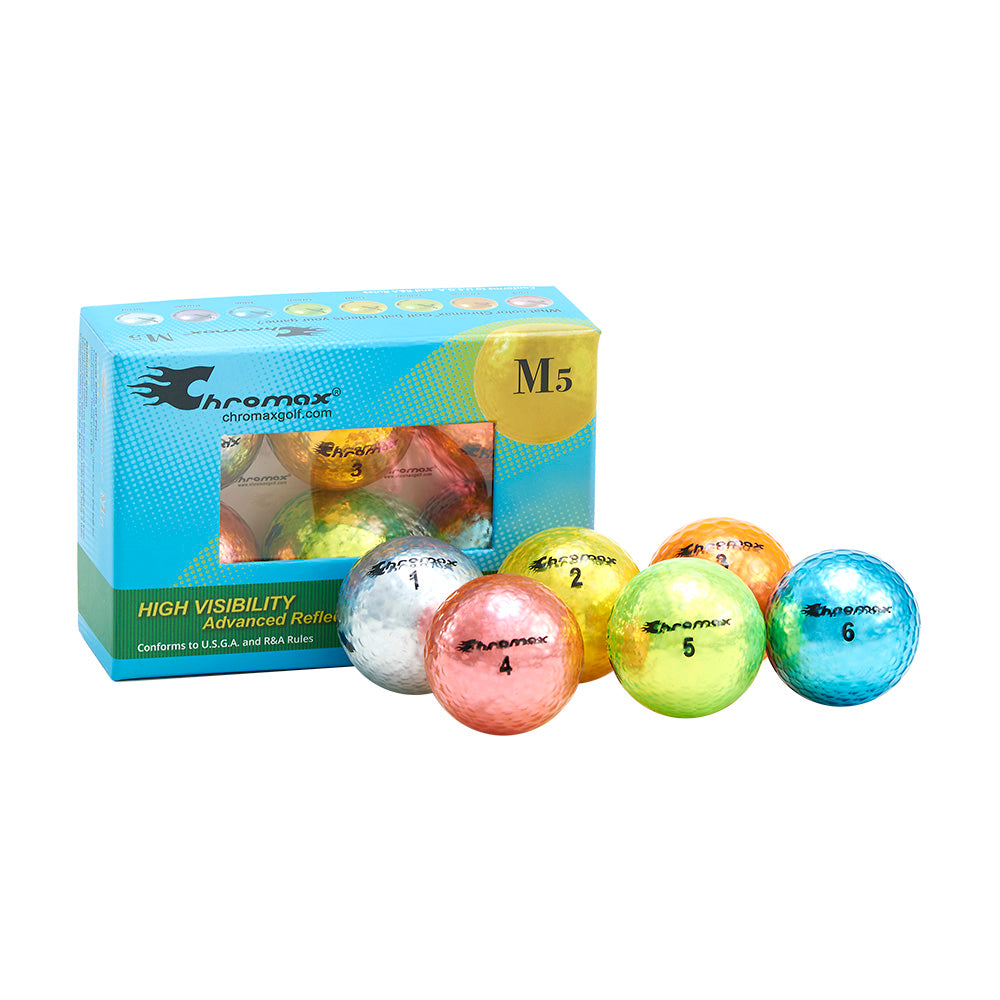 Chromax M5 6-Pack Golf Balls