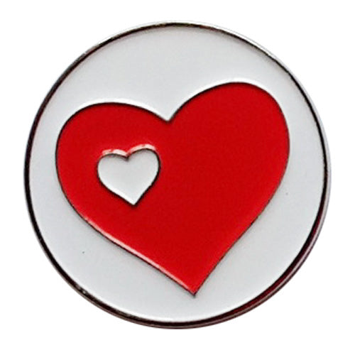 Premium Golf Ball Markers - Hearts