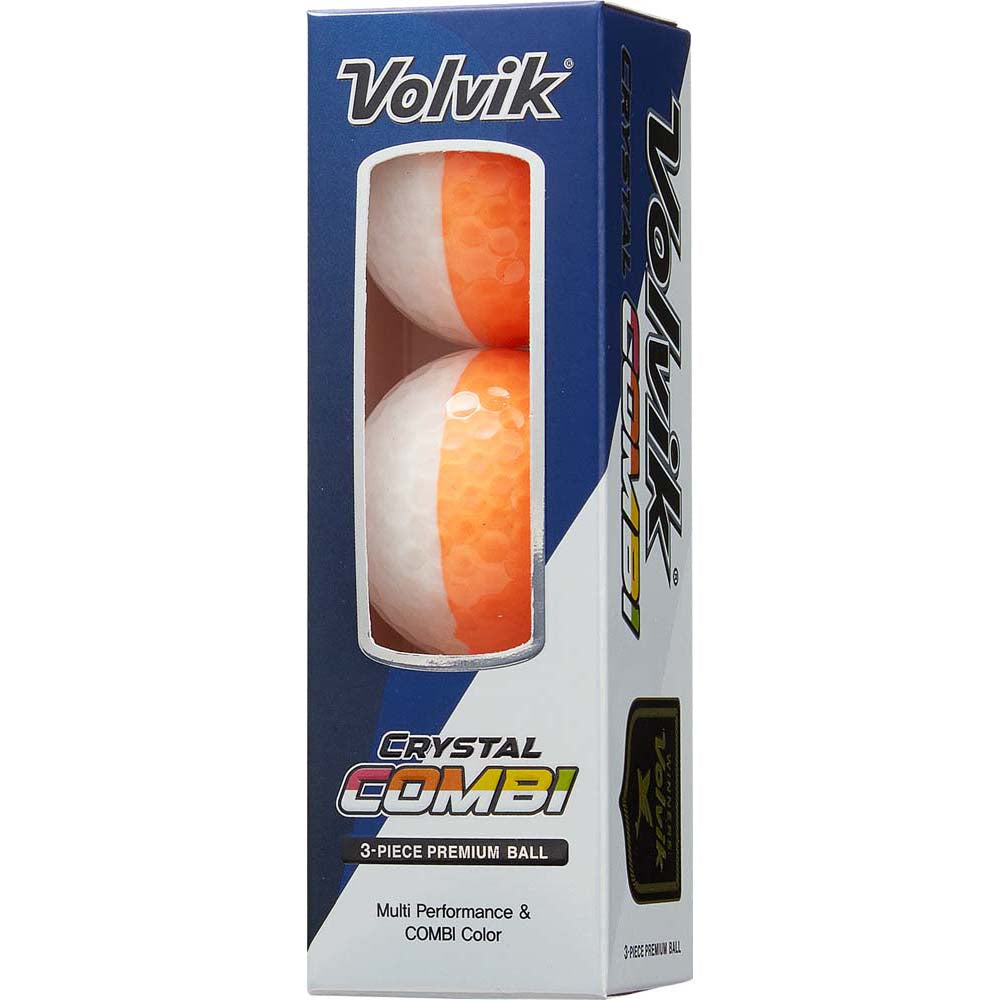 Volvik Crystal Combi Golf Balls
