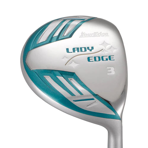 Tour Edge Lady Edge 10-Piece Ladies Package Set (Turquoise/White)