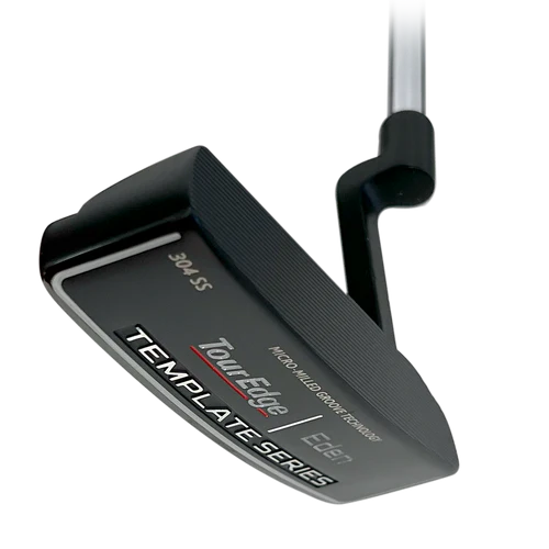 Tour Edge Template Eden Men's Blade Putter - Black